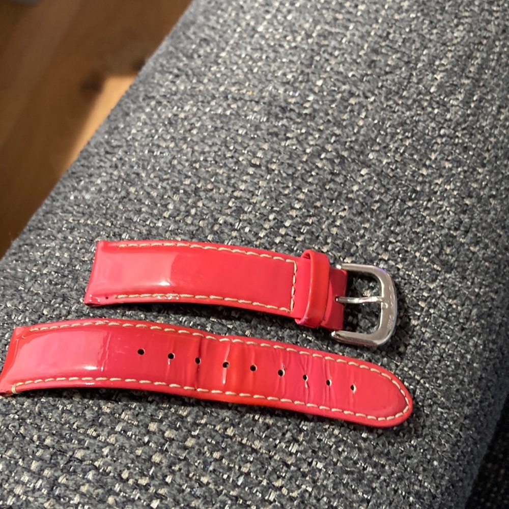 COACH Pink STRAP Patent Leather